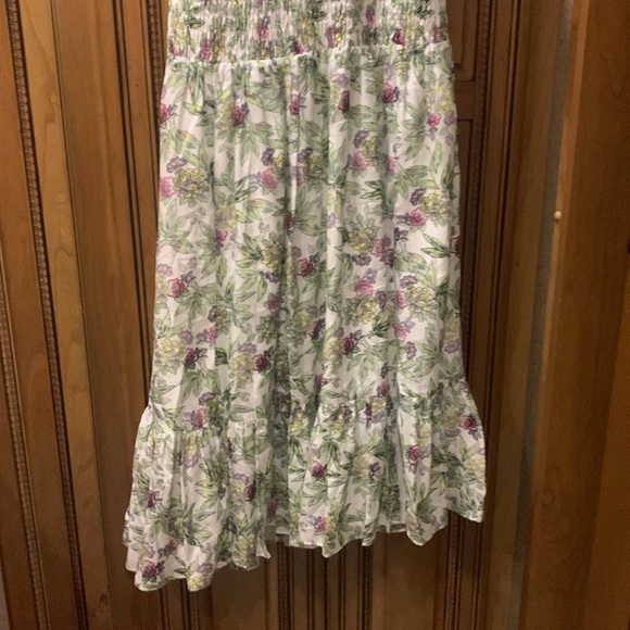 NWOT Cinq a Sept Cotton & Silk Dover Sleeveless Halter Midi Tea Dress Size 12 - Picture 9 of 15